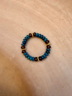 BRACELET QUARTZ FUMÉ & APATITE
