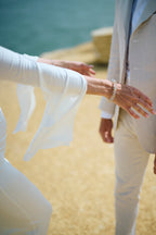 BRACELET CRISTAL DE ROCHE & PIERRE DE LUNE