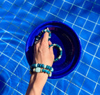 BRACELET AMAZONITE & APATITE