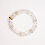 BRACELET CRISTAL DE ROCHE & PIERRE DE LUNE
