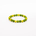 BRACELET OPALE VERTE & JADE NÉPHRITE