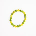 BRACELET OPALE VERTE & JADE NÉPHRITE