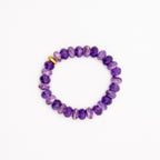BRACELET AMÉTHYSTE & CHAROÏTE