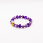 BRACELET AMÉTHYSTE & LÉPIDOLITE