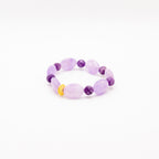 BRACELET AMÉTHYSTE & LÉPIDOLITE