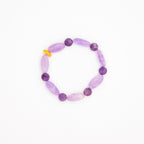 BRACELET AMÉTHYSTE & LÉPIDOLITE