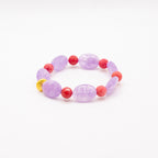 BRACELET AMÉTHYSTE & THULITE