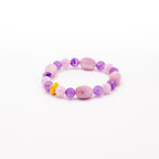 BRACELET AMÉTHYSTE & KUNZITE
