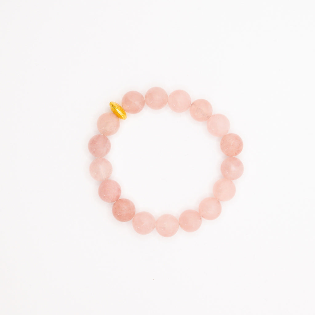 BRACELET QUARTZ ROSE