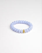 BRACELET CALCÉDOINE BLEUE