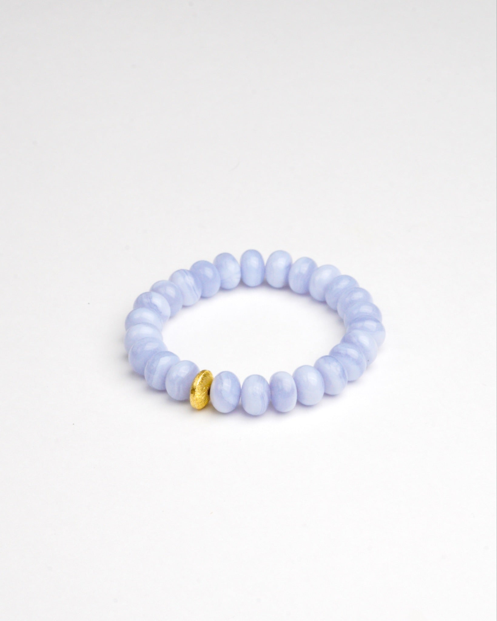 BRACELET CALCÉDOINE BLEUE