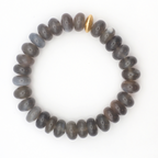 BRACELET PIERRE DE LUNE NOIRE