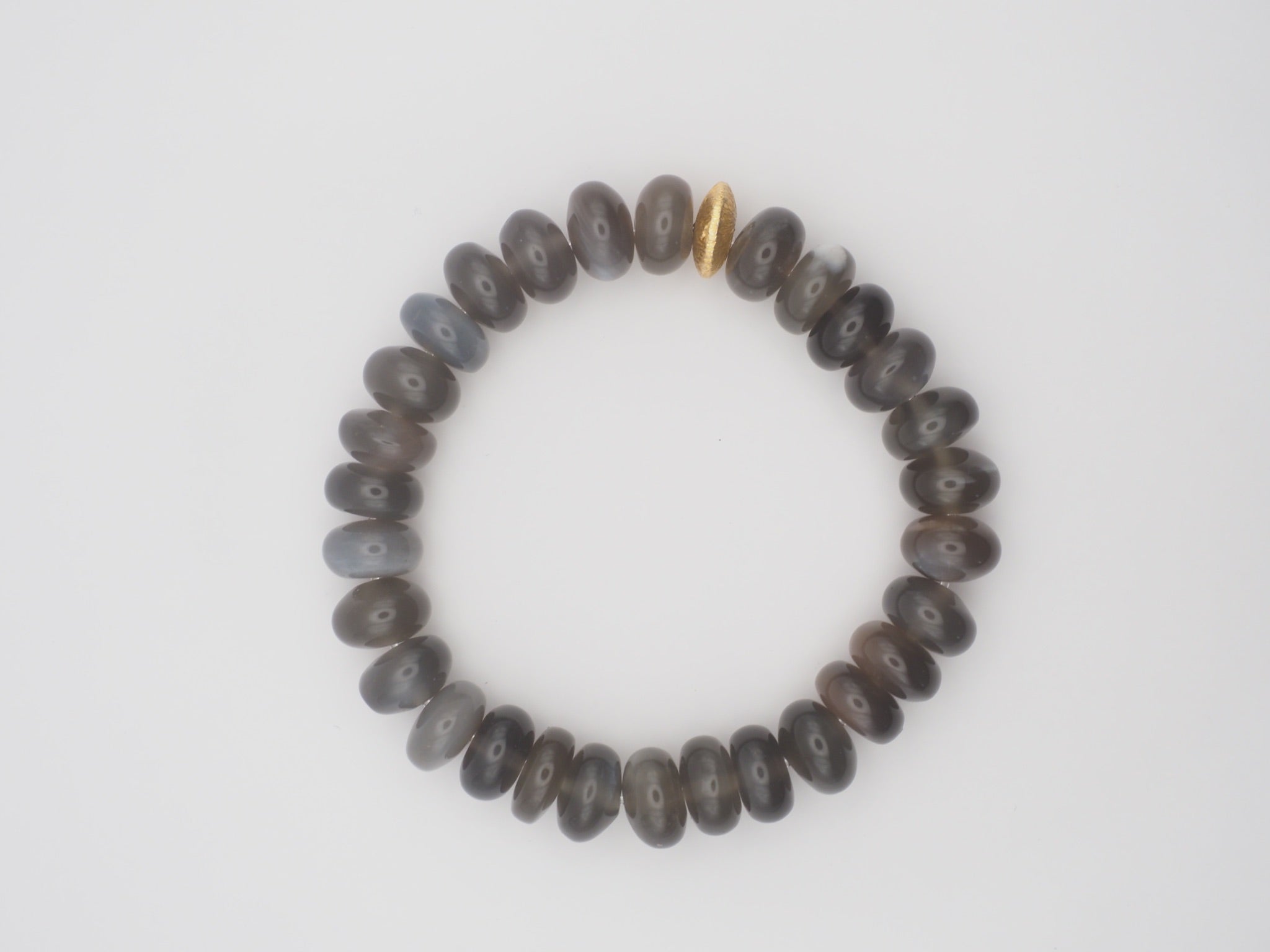 BRACELET PIERRE DE LUNE NOIRE