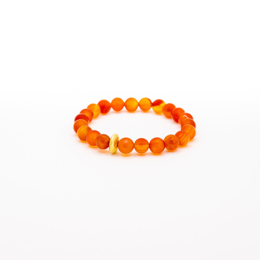 BRACELET CORNALINE