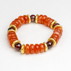 BRACELET PIERRE DE SOLEIL & GRENAT ALMANDIN ET PYROPE