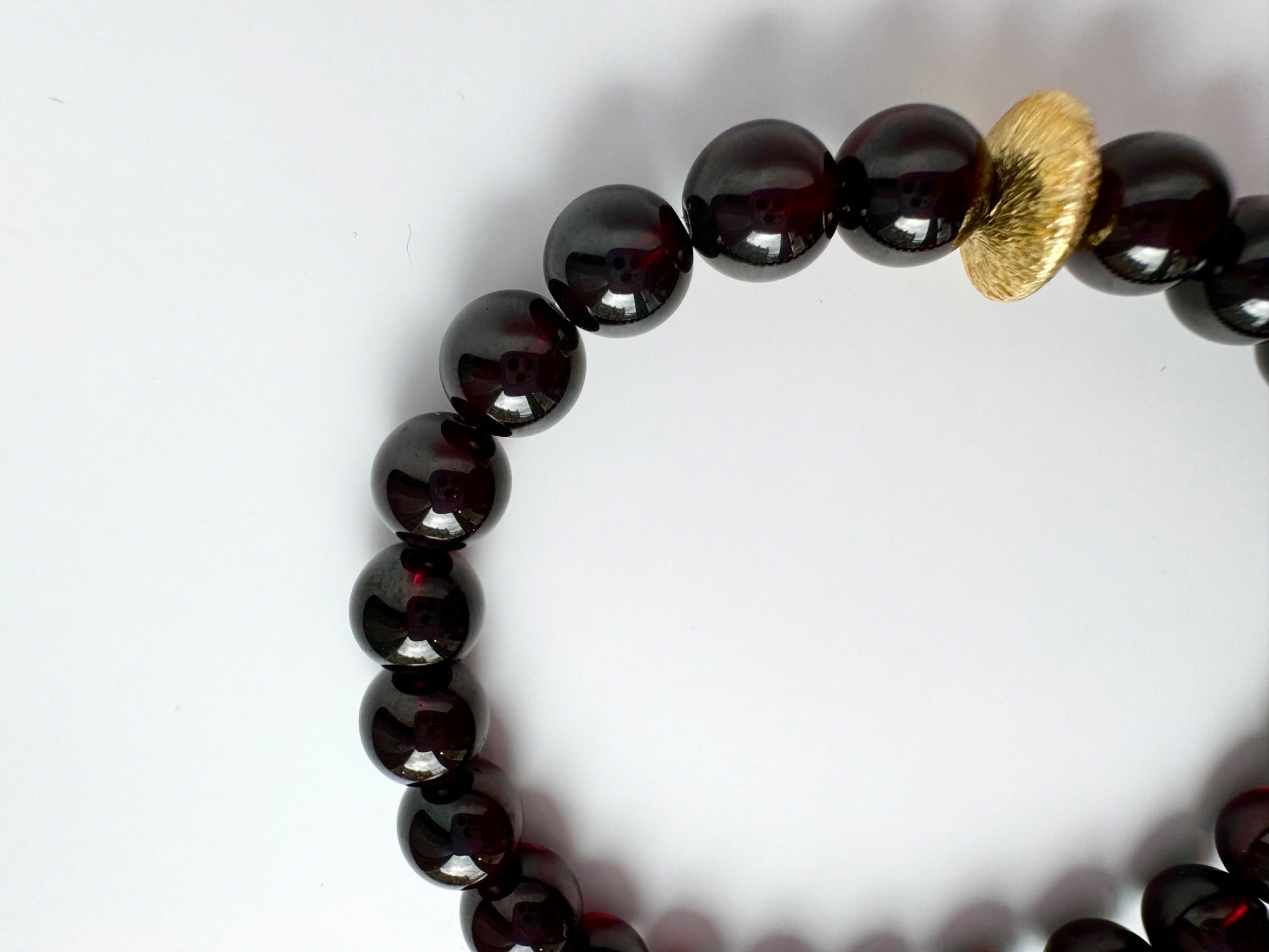 BRACELET GRENAT ALMANDIN ET PYROPE