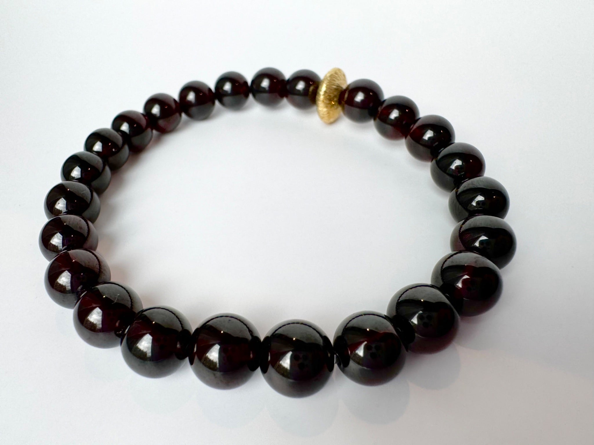 BRACELET GRENAT ALMANDIN ET PYROPE