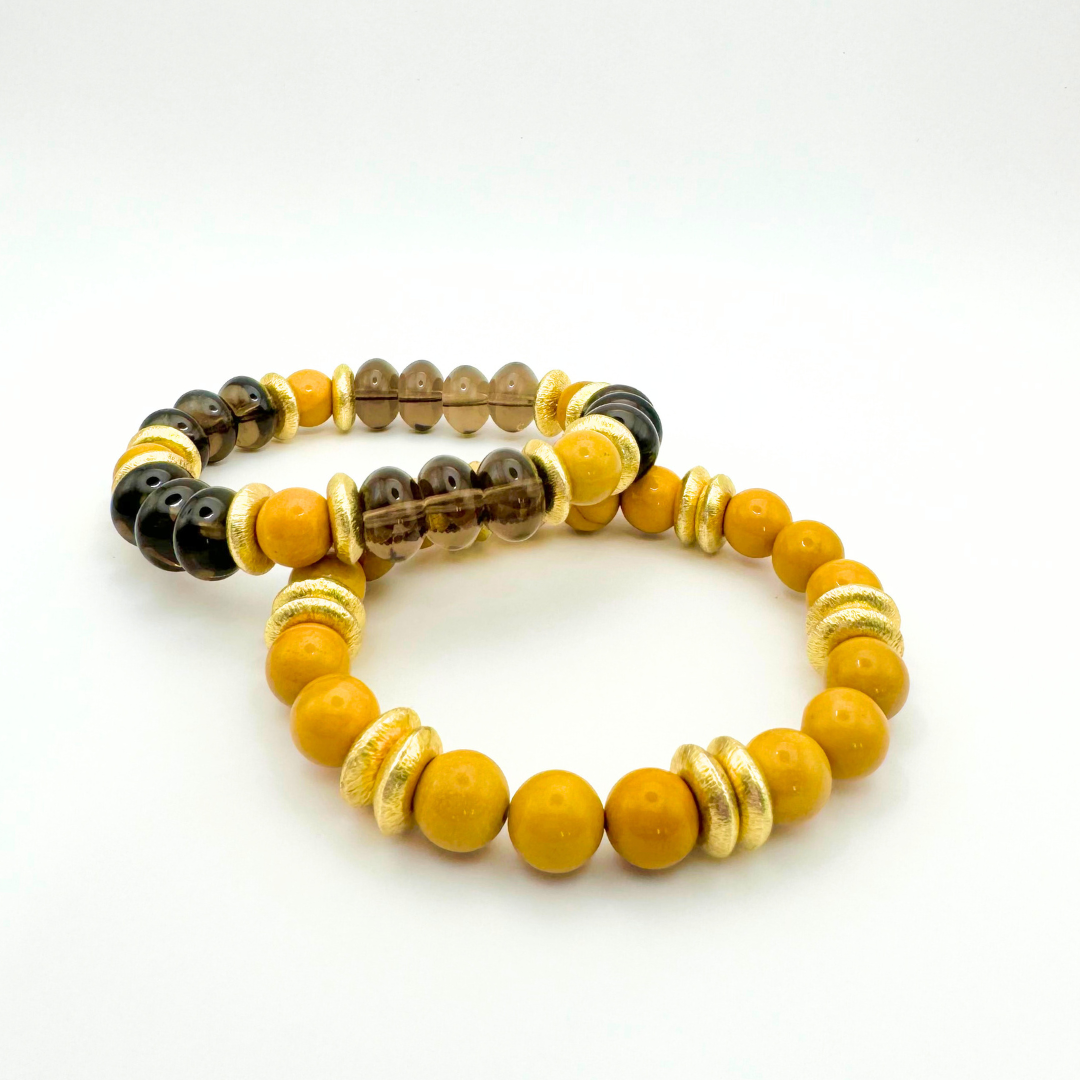 BRACELET JASPE JAUNE