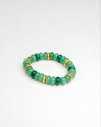 BRACELET MALACHITE & AVENTURINE VERTE
