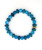BRACELET APATITE BLEUE