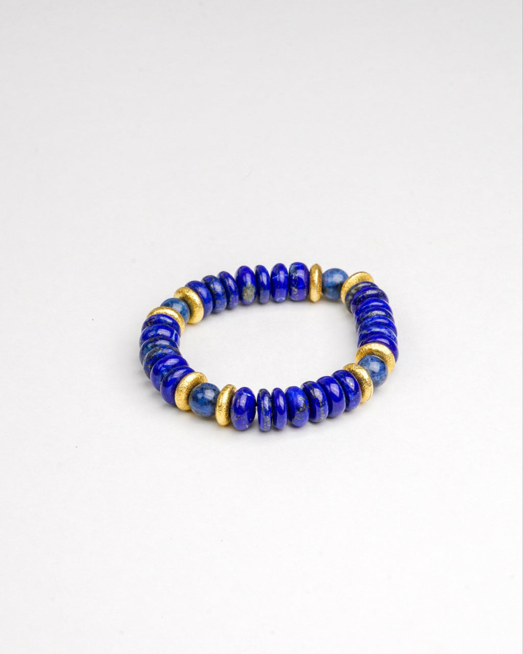 BRACELET LAPIS-LAZULI & DUMORTIÉRITE