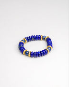 BRACELET LAPIS-LAZULI & DUMORTIÉRITE