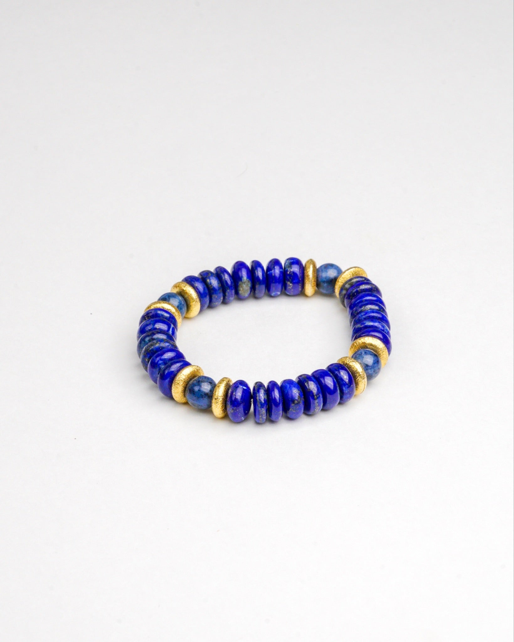 BRACELET LAPIS-LAZULI & DUMORTIÉRITE