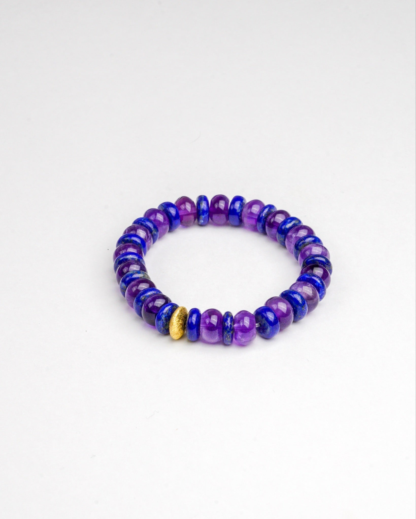 BRACELET LAPIS-LAZULI & AMÉTHYSTE