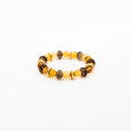BRACELET CITRINE & QUARTZ FUMÉ