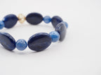 BRACELET CYANITE & SODALITE
