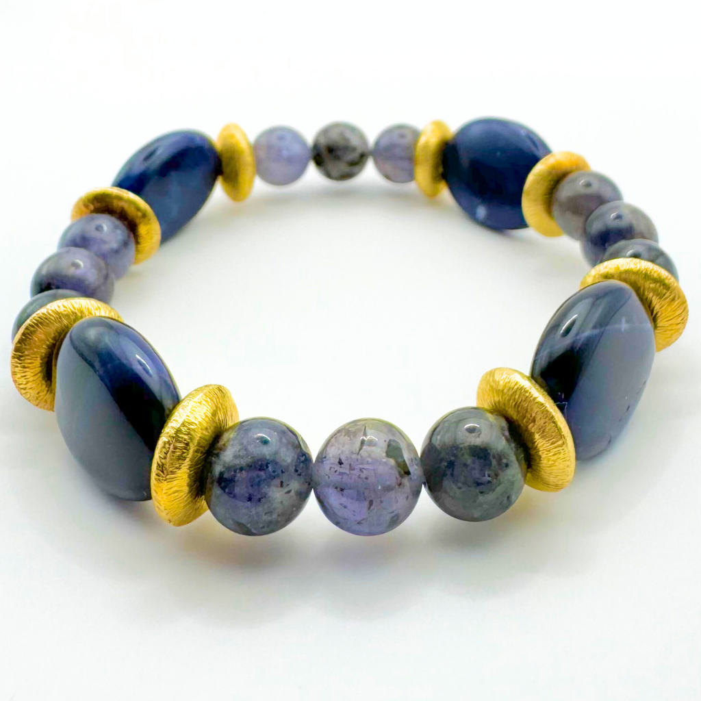 BRACELET SODALITE & IOLITE