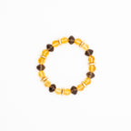 BRACELET CITRINE & QUARTZ FUMÉ
