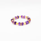 BRACELET CITRINE & AMÉTHYSTE