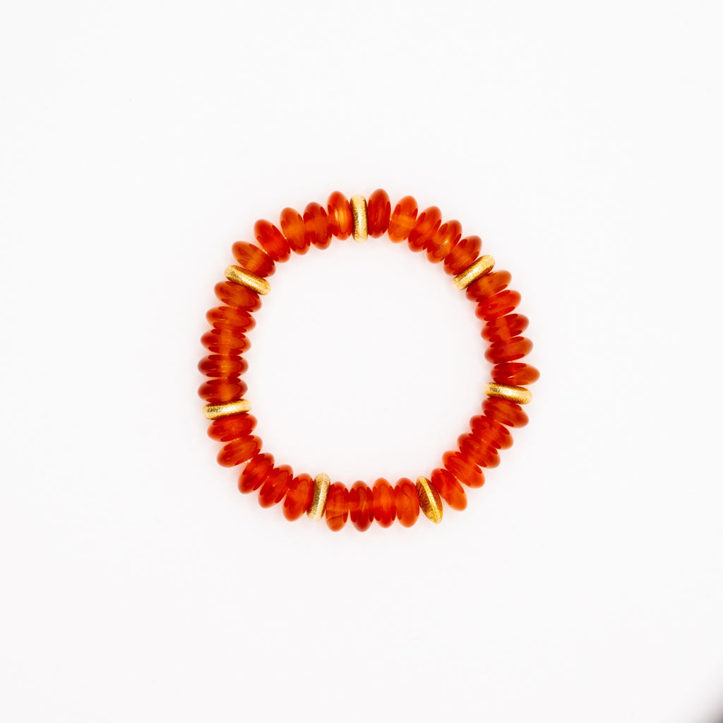 BRACELET CORNALINE