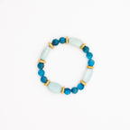 BRACELET AMAZONITE & APATITE