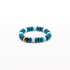 BRACELET AMAZONITE & APATITE