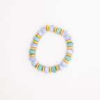 BRACELET AMAZONITE & CALCÉDOINE BLEUE