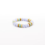 BRACELET AMAZONITE & CALCÉDOINE BLEUE