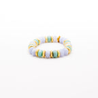 BRACELET AMAZONITE & CALCÉDOINE BLEUE