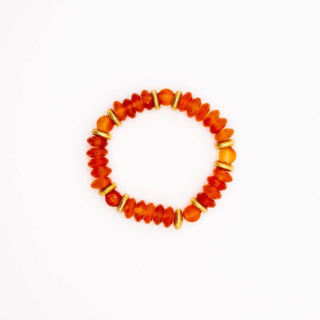 BRACELET CORNALINE