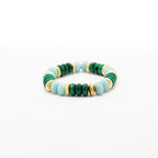 BRACELET AMAZONITE & MALACHITE